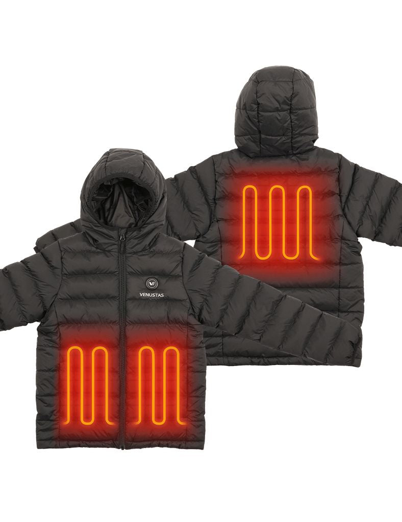 Boy  Heated FELLEX  Hooded Jacket 7.4V