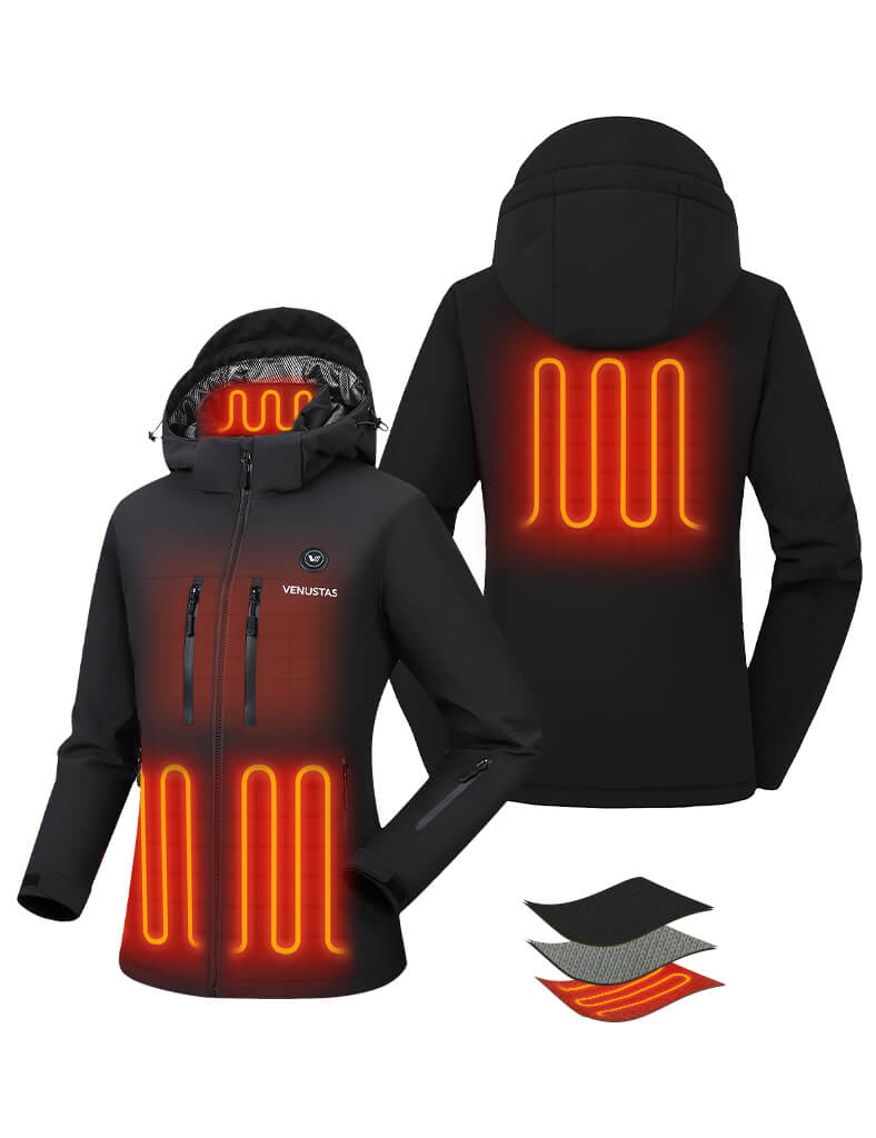 Women's Waterproof Heated Lightweight FELLEX Jacket 12V