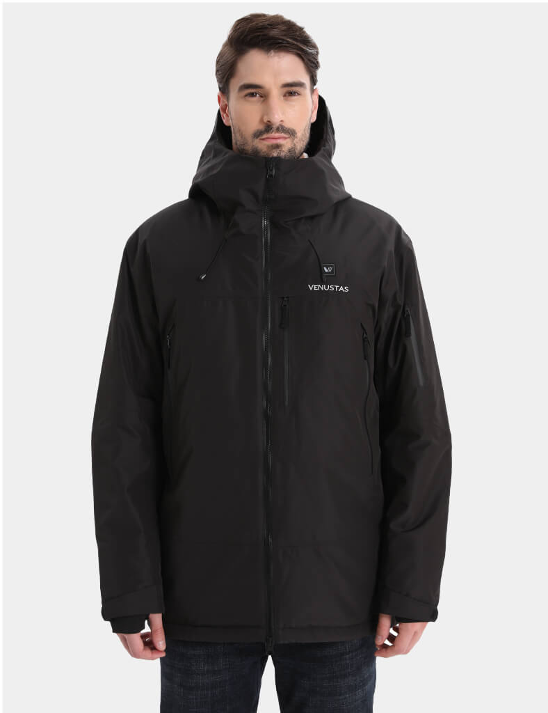 Men's Pro Waterproof Heated Thermolite Ski Jacket 12V