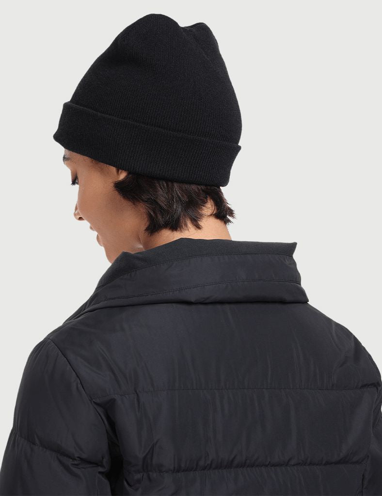 Venustas Knit Beanie-Black