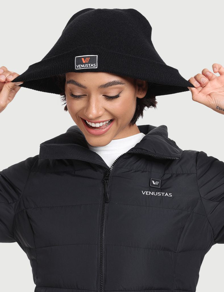 Venustas Knit Beanie-Black